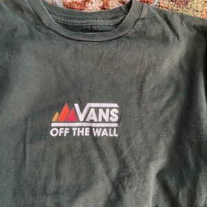 Vans Off the Wall Long Sleeve Tee Shirt size Small